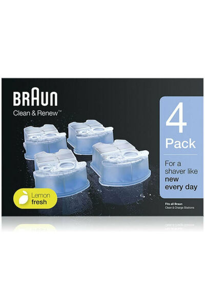 Braun ΚΑΣΕΤΑ ΚΑΘΑΡΙΣΜΟΥ CCR 4 CARTRIDGE REFILL 4 PACK