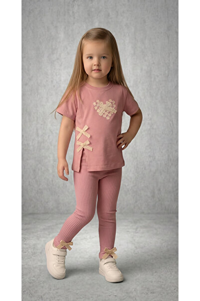 PİNPON Cotton Combed Cotton Girls' Set