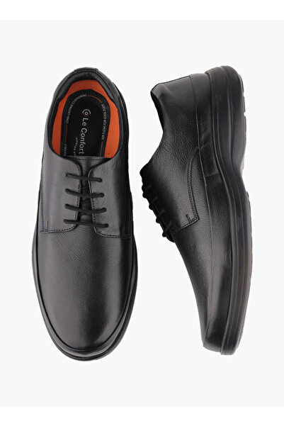 Le Confort Men Genuine Leather Lace-Up Derby Shoes