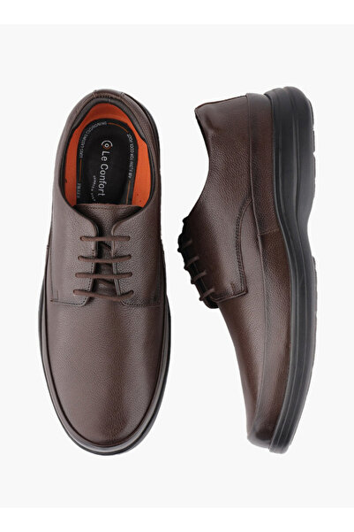 Le Confort Men Genuine Leather Lace-Up Derby Shoes