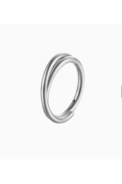 TakıLabirenti Klipsli Halka Septum, Küpe, Daith, Helix, Tragus, Rook, Piercin...