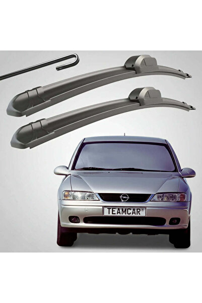 TEAMCAR Σετ 2 Επίπεδων Υαλοκαθαριστήρων Παρμπρίζ Ειδικά για Opel Vectra B (19...