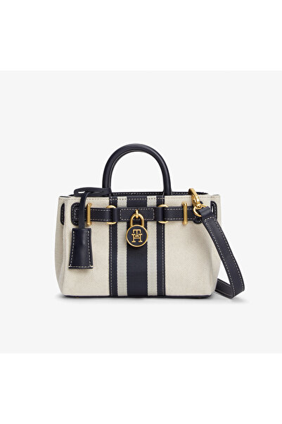 Tommy Hilfiger American Icon Kadın Beyaz El Çantası