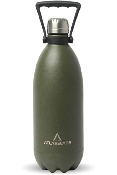 Atlasware Premium Stainless Steel Water Bottle, 1350ml, Double-Wall Insulated...