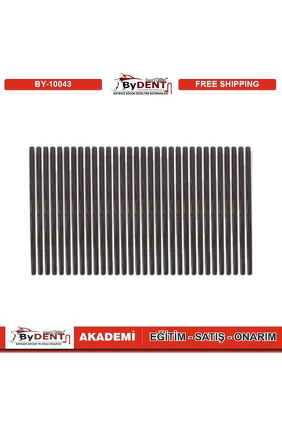 ByDENT Pdr Boyasız Göçük Düzeltme Silikonu Siyah