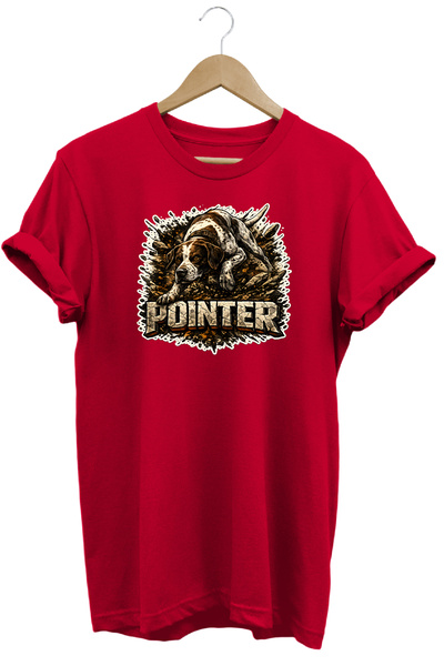 WİDİ Unisex Basset Hound Printed T-Shirt - Hunter Dogs Series Crew Neck Cotto...