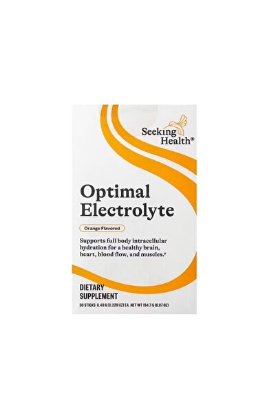 Seeking Health Βέλτιστο Ηλεκτρολύτη 30 φακελάκια Πορτοκάλι