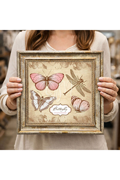 Dekorsiahome Antique Framed Decorative Painting Dk0257