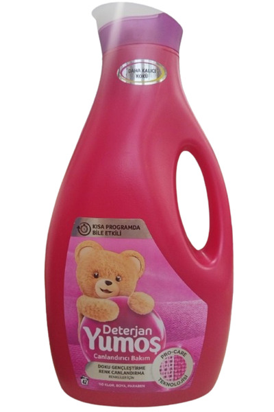 OEM Yumos Liquid Detergent For Colored Laundry 42 washes, 2520 ml