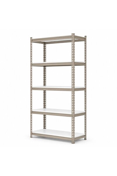 Handlekraft Raft metalic de depozitare cu 5 rafturi Handlekraft ® 1830x900x38...