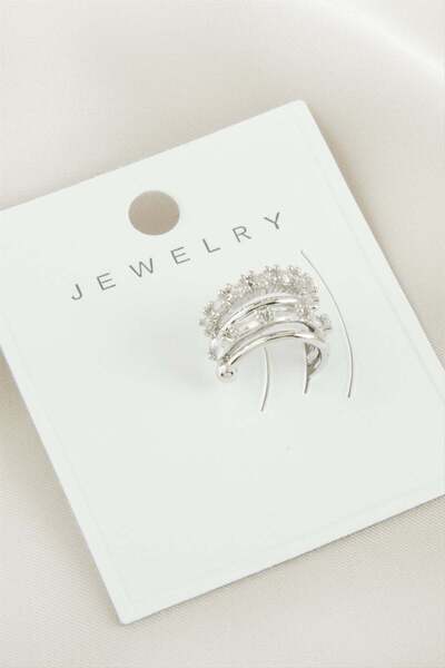 Marsilyan Zircon Stone Luxury Cartilage Earrings Ilkel-Bjt940