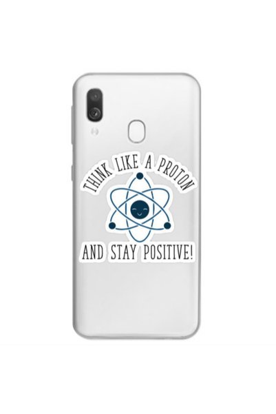 Other Samsung A40 Positive Transparent Silicone TPU Θήκη
