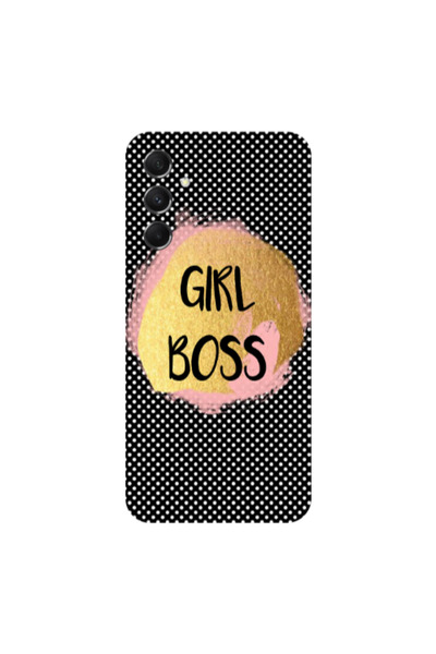 Other Samsung M34 Girl boss make up Transparent Silicone TPU Θήκη