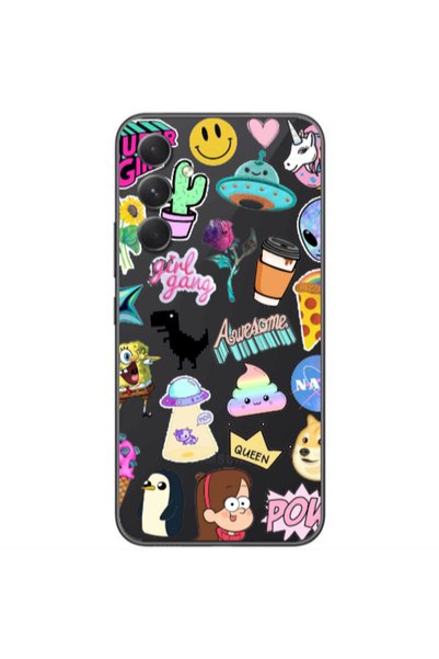 Other Samsung Galaxy A25 Cartoon queen Transparent Silicone TPU Θήκη