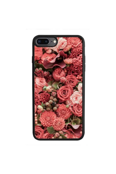 Other Apple iPhone 7 Plus Rose festival Black Glossy Θήκη