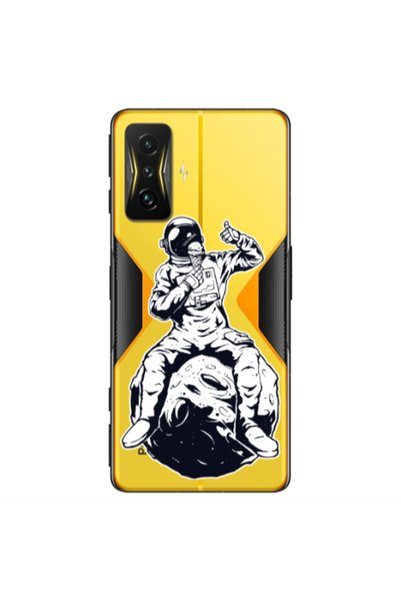 Other Xiaomi Poco F4 Gt ice cream in space Transparent Silicone TPU Θήκη