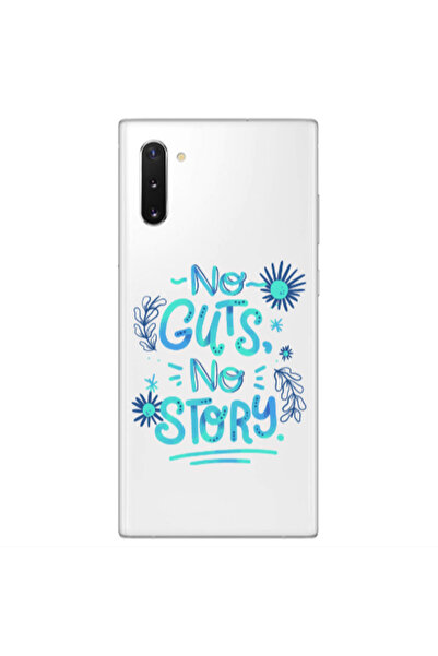 Other Samsung Note 10 Plus No guts no story Transparent Silicone TPU Θήκη