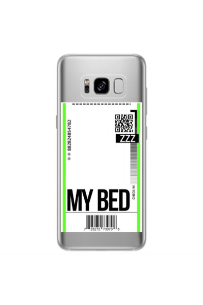 Other Samsung S8 My Bed ZZZ Transparent Silicone TPU Θήκη