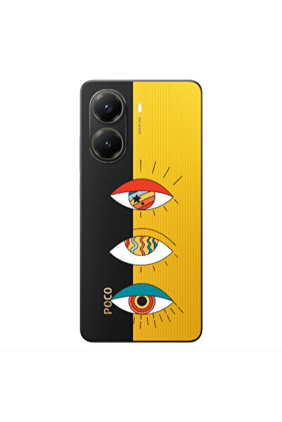 Other Xiaomi Poco X7 Pro 3 different eyes Transparent Silicone TPU Θήκη