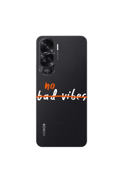 Other Honor 90 Lite 5G No bad vibes 2 Transparent Silicone TPU Θήκη