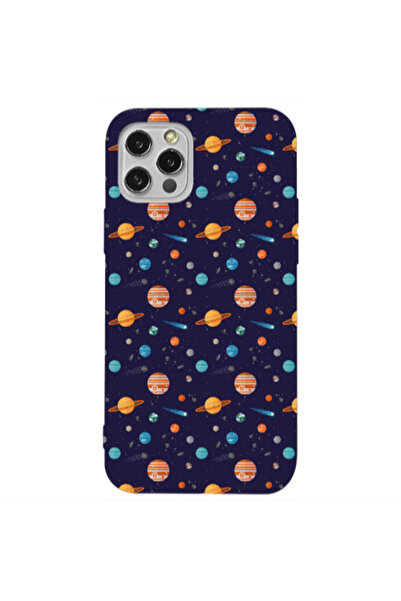 Other Apple iPhone 12 Pro Planets Transparent Silicone TPU Θήκη