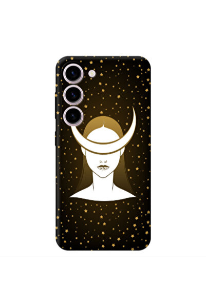 Other Samsung S23 Plus Moon eyes Transparent Silicone TPU Θήκη