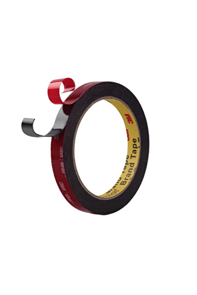 OEM Double-sided adhesive tape, 4.5 m x 13 mm, foam, black