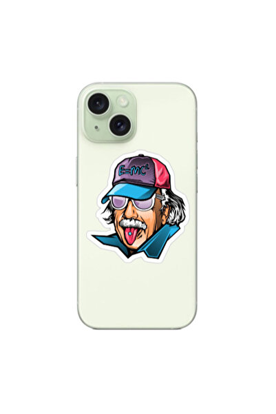 Other Apple iPhone 15 Plus Einstein Transparent Silicone TPU Θήκη