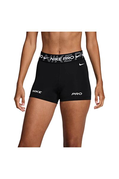 Nike Womens Pro Mid-Rise 3Graphic Biker Shorts L