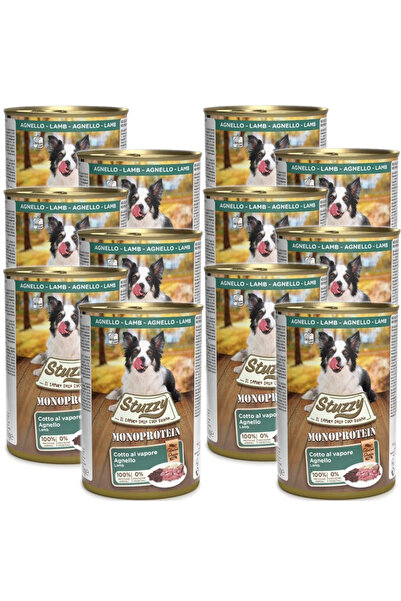 Stuzzy Monoprotein Lamb - hrană umedă pentru câini - 12x400g