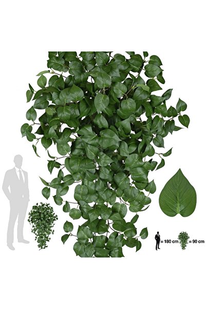 Roberto Rossi Scindapsus artificial 90 cm cu 352 frunze. verde deschis
