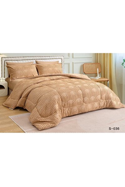 Ropi Hotel Duvet Cover Without Insert - Soft Striped Cotton Summer Quilt Cover