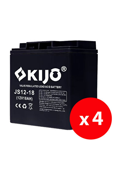 KIJO Carcasă pentru 4 baterii JS12-18 - JS12-18-BAX