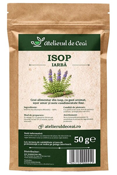 atelierul de ceai Ceai de iarbă de isop