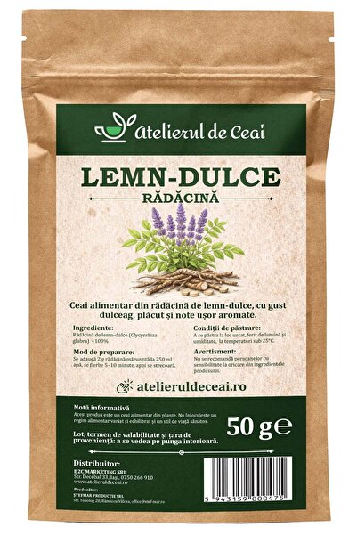 atelierul de ceai Ceai de rădăcină de lemn-dulce