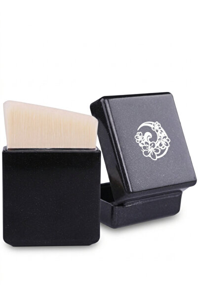 Energi Portable Slanted Flat-Head Foundation Brush – Easy Blending Makeup Bru...