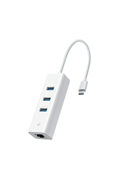 TP-LINK Adaptor USB Type-C la RJ45 Gigabit, 3 x USB 3.0 - UE330C