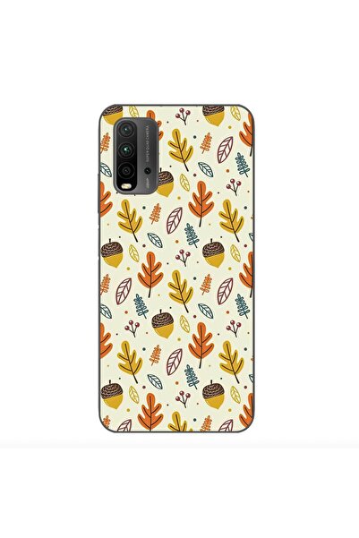 OEM Калъф, съвместим с Xiaomi Redmi 9T, силиконов гел TPU модел с есенен десен