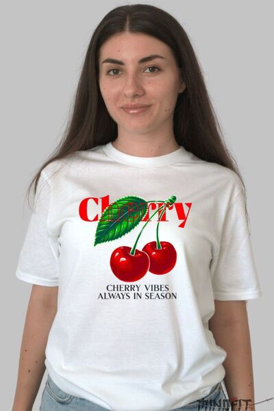 GILDAN Tricou Cu Cirese Rosii