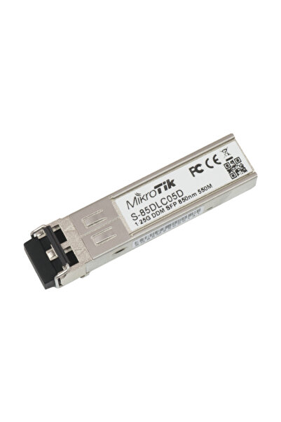MIKROTIK SFP Module, 1.25G, Dual LC MM, 550m, 850nm - S-85DLC05D