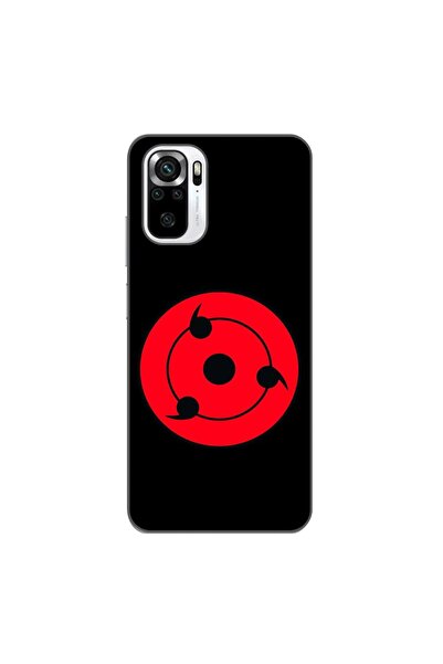 OEM Калъф, съвместим с Xiaomi Poco M5s, силиконов гел TPU с шарка Шаринган
