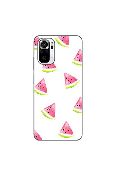 OEM Case compatible with Xiaomi Poco M5s Silicon Gel Tpu Pattern Summer Slices