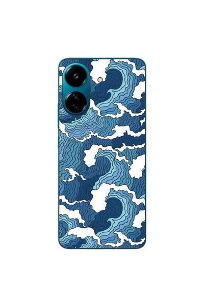 OEM Case compatible with Xiaomi Redmi 13C 4G Silicone Gel Tpu Model Crazy Waves