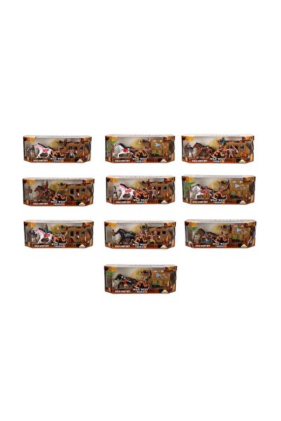 Sunman West Play Set Indian And Coach 77116