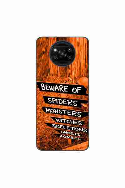 OEM Husa compatibila cu Xiaomi Poco X3 Pro Silicon Gel Tpu Model Halloween Be...