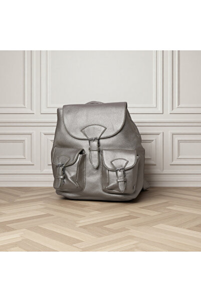 Finelook Classic Multi-Pocket Everyday Backpack | Lightweight Faux Leather Ru...