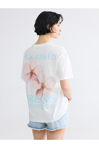 LC Waikiki Crew Neck Printed Women's T-Shirt