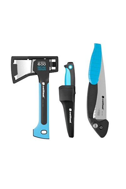 Cellfast Set 3 accesorii de camping Cellfast, negru-albastru