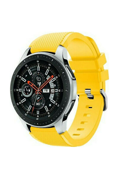 OEM Λουράκι Σιλικόνης με Pin Κίτρινο (Huawei Watch GT/GT Pro 2/3/4/5 / Ultima...