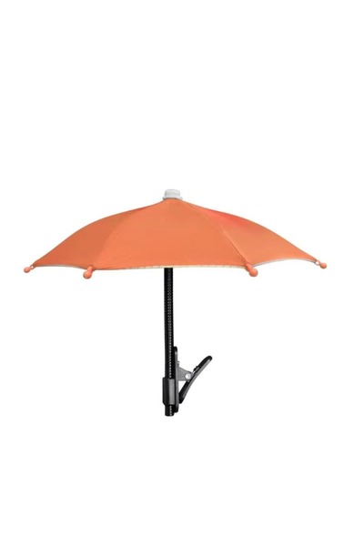 Choice6 Orange Bending Design Car Mobile Phone Sunshade Anti-glare Non-slip C...